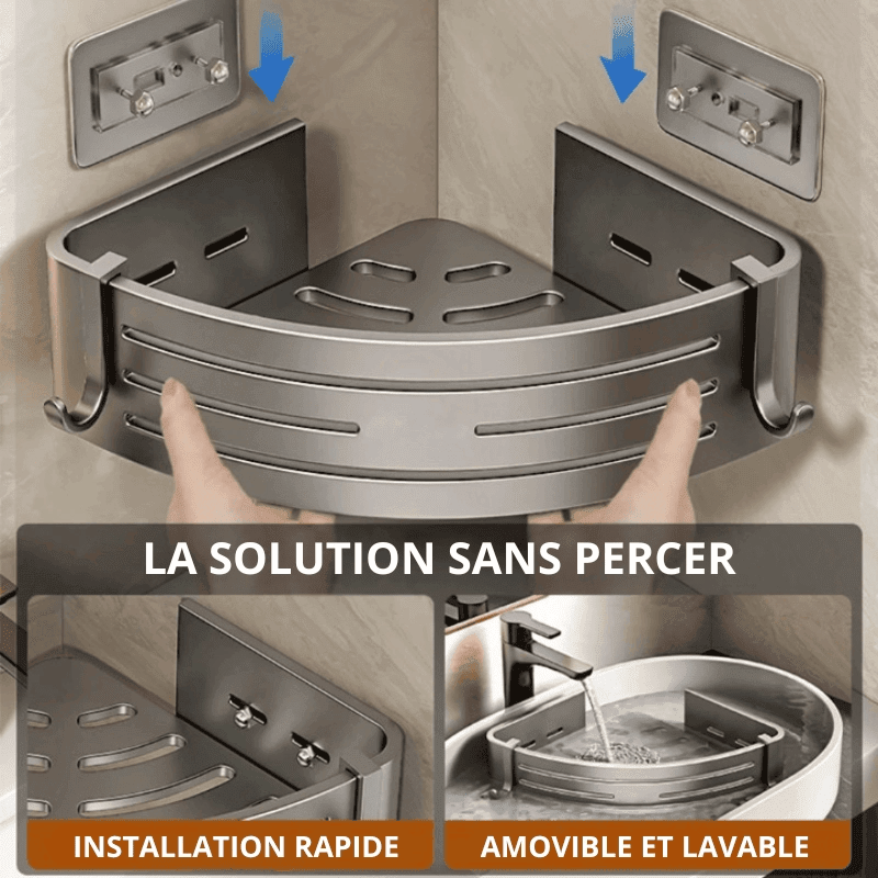 etagere de douche solution sans percer