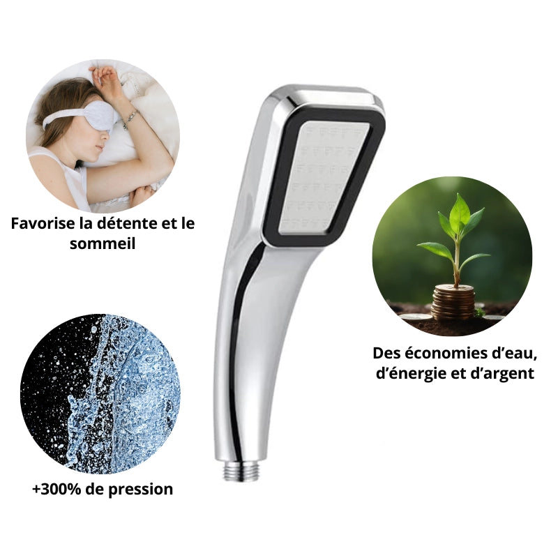 pommeau de douche haute pression avantages