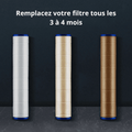 remplacement filtre en coton