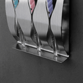 support brosse a dent rebord