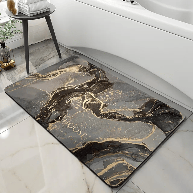 Tapis de bain diatomite