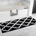 tapis de bain classique noir