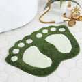 tapis de bain de pied vert