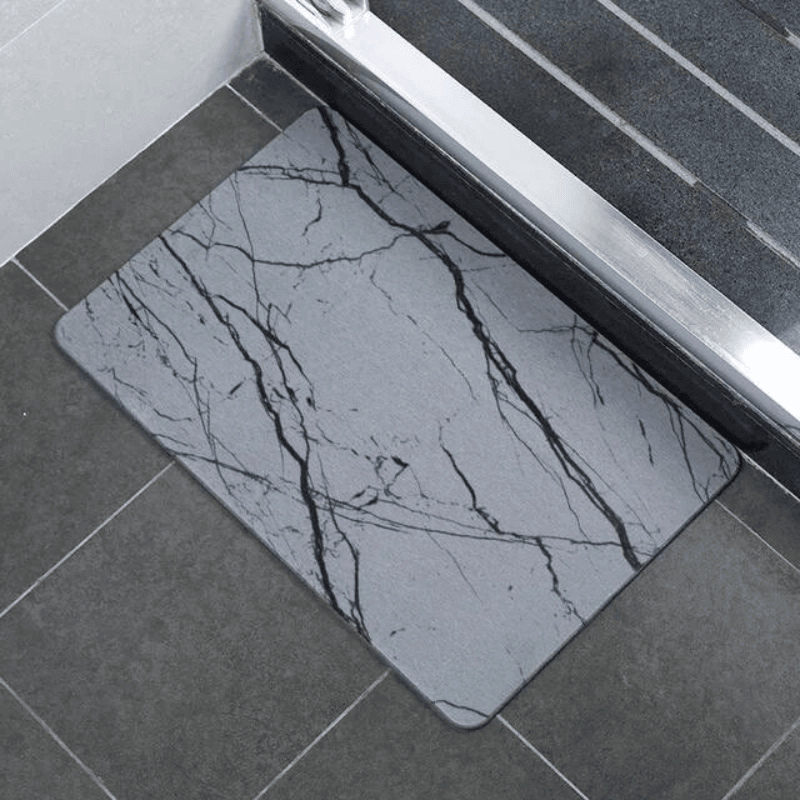 tapis diatomite blanc