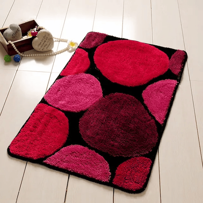 tapis marron et noir