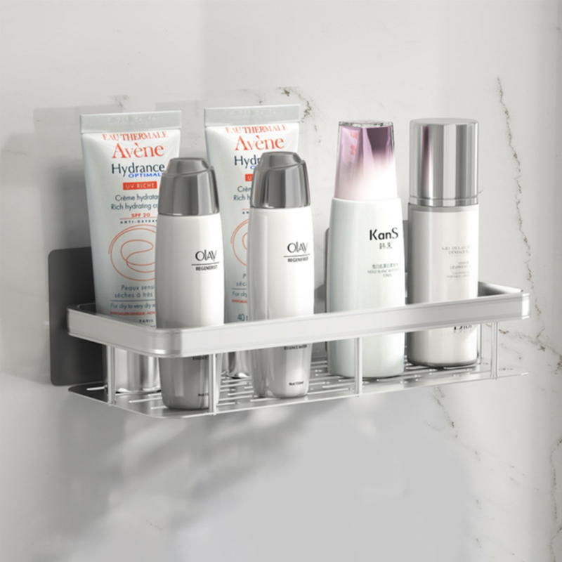 Étagère de douche gris